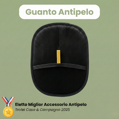 Guanto antipelo riutilizzabile